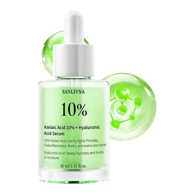 Serum Acido Azelaico 10 Y Hialurnico Piel Grasa Aclarante Grasa