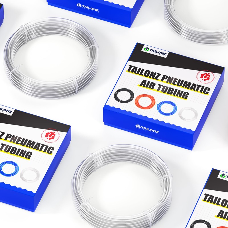 TAILONZ PNEUMATIC Clear 4mm or 5/32 inch OD 2.5mm ID