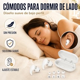 Tapones para Oídos Concierto,Tapones para Silicona Reducción de Ruido 45 dB,con 4 Earplugs y caja de almacenamiento,Para Dormir,Estudio,Viajar,Nadar,E