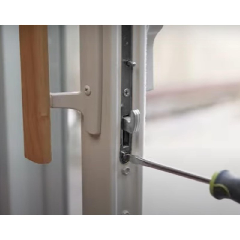 Multi-Point Mortise Lock with Face Plate 11-3/4" for Sliding Patio