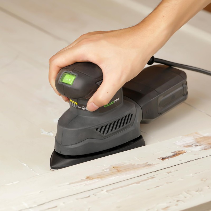 GALAX PRO Detail Sander, 1.1A Powerful Motor, 13000 OPM Compact