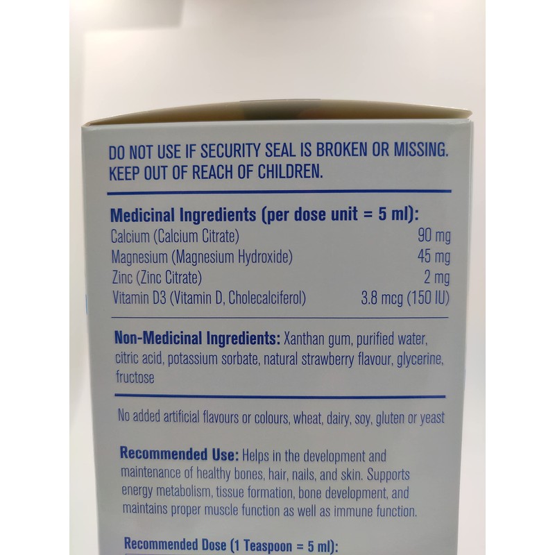 ALLMOM'S Kids Multivitamin - Calcium, Magnesium, Zinc with Vitamin D,