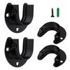 HOME MASTER HARDWARE Stainless Steel Closet Rod Bracket,Closet Rod Holders,