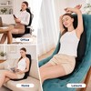 Vibration Massage Seat Cushion with Heat, Back Massager for Chair