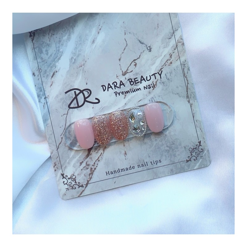 Dara Beauty July Art of the MonthWedding Stone Nail❣ -