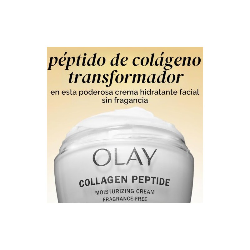 Olay Regenerist Collagen Peptide 24 Face Moisturizer, Fragrance-Free, 1.7 Oz