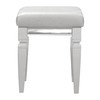 Lexicon Barrett Vanity Stool, White