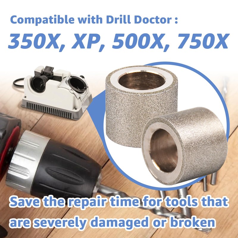 180 Grit Diamond Wheel for Drill Doctor XP, 350X,500X, 750X