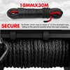 XPV 3/8" x 100ft Synthetic Winch Rope 23,800lbs Dyneema Winch