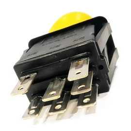 Clutch PTO Switch 10 AMP 7 Terminals for MTD Troy-Bilt Cub Cadet 925-3233A 925-3233 925-1752 725-3233A 725-3233 Delta 6201-308 6204-308 Blade Clutch Compatible for RTZ XT2 ZT1 ZTR Zero﻿