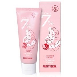 Pretty Skin Borphyrin 7% Breast Cream 50ml 1 unit Volume + Elasticity Massage / 프리티스킨 보르피린 7퍼센트 가슴크림 50ml 1개 볼륨+탄력 마사지
