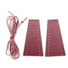 2pcs Motorcycle Lever Brake Clutch Cover Microfiber Leather 15-18MM/0.59-0.71inBurgundy