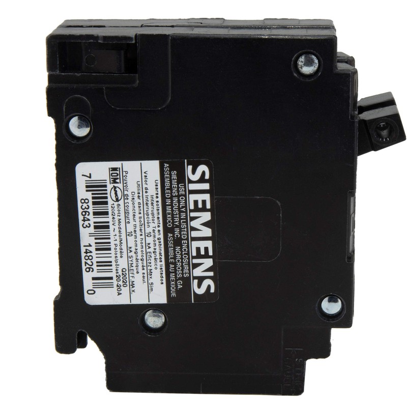 RecPro RV Circuit Breaker 20 Amp Q2020 | Camper Breaker