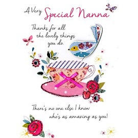 Special Nanna Birthday Greeting Card Second Nature Just To Say Cards