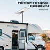 Starlink Gen 3 Pipe Adapter, Pole Mount Adapter Mounting Kit,