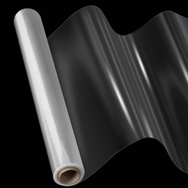 Mauproy 34 In x 100 Ft Clear Cellophane Wrap Roll, Extra Wide, 2.5 Mil Thick Transparent Plastic Gift Wrapping Paper for Baskets, Flower Bouquets, Gifts, Treats