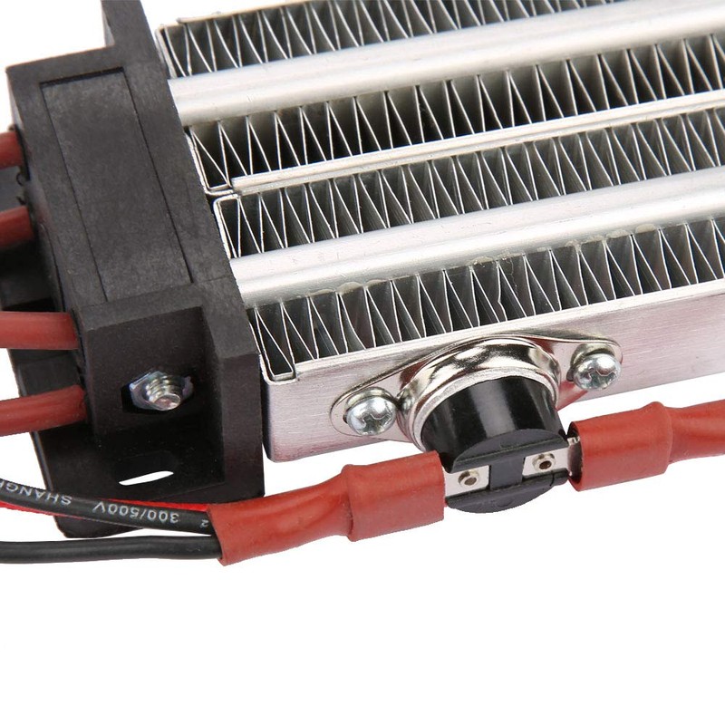LiebeWH Ceramic Air Heater, 500W 110V Thermostatic Heating Element for
