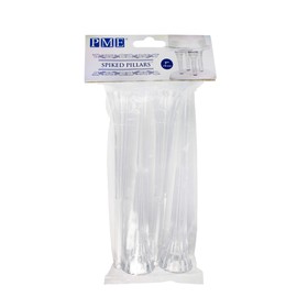 PME SKP07 Dowel Rods – Spiked Pillars Pk/4 (178mm / 7”), Plastic