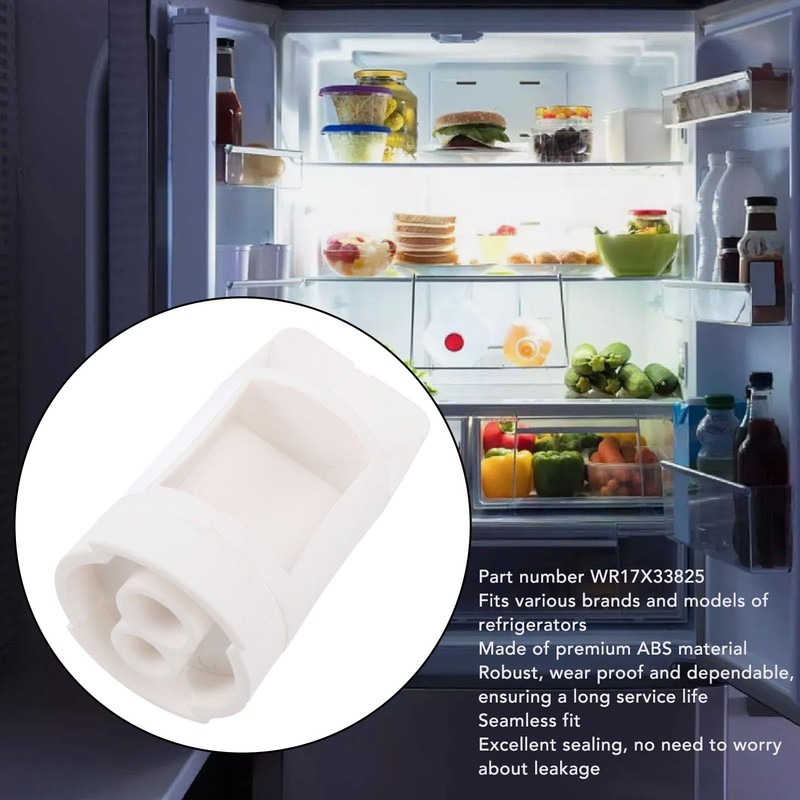WR17X33825 Refrigerator Water Bypass Plug, Made from ABS Material, Extensive