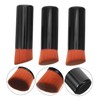 WOONEKY Luxury Soft Makeup Brushes 3-in-1 Foundation Blush Brush Black