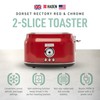 Haden Dorset 2 Slice Wide Slot Stainless Steel Toaster with