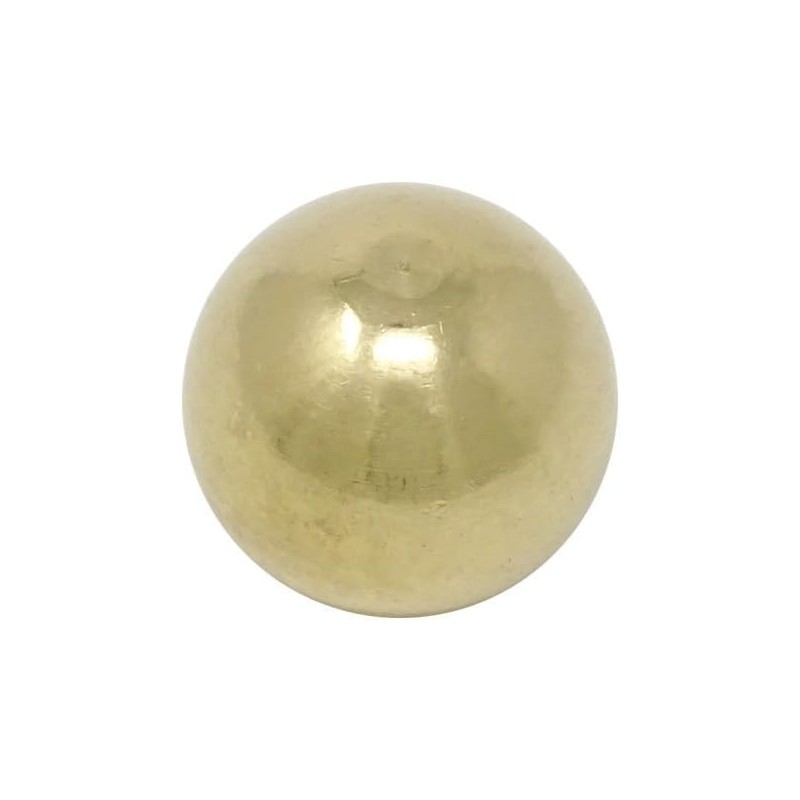 Brass Ball Diameter 20 mm with M10 x 1 Fine