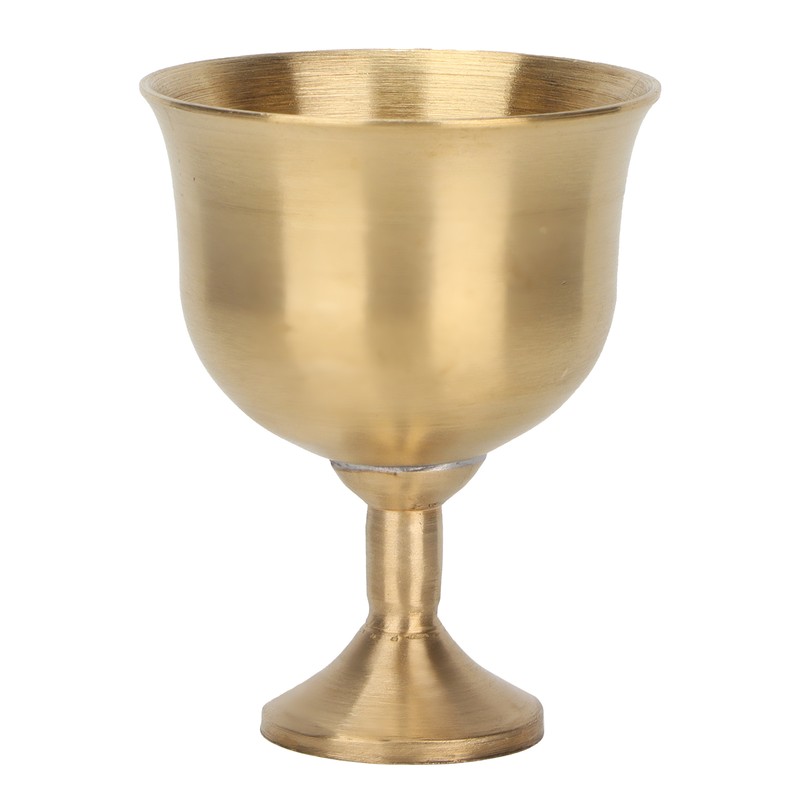 Brass Wine Goblet Exquisite Elegant Drinking Wine Cup Decoration Collection