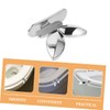 OSALADI 1pc Acrylic Toilet Seat Lifter Touch Bathroom Accessory for