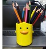 Adorable Yellow Duck - Shaped Pen Holders - Multifunctional Desktop
