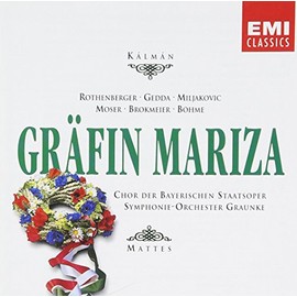 Kalman: Gräfin Mariza (Gesamtaufnahme) (Aufnahme 1971)