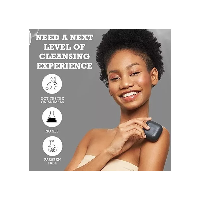 Koji White Jabón Iluminante-suavizante Ácido Kójico Y Carbón