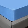 Fitted bed Sheet 25CM Deep Sky Blue Super King Bed