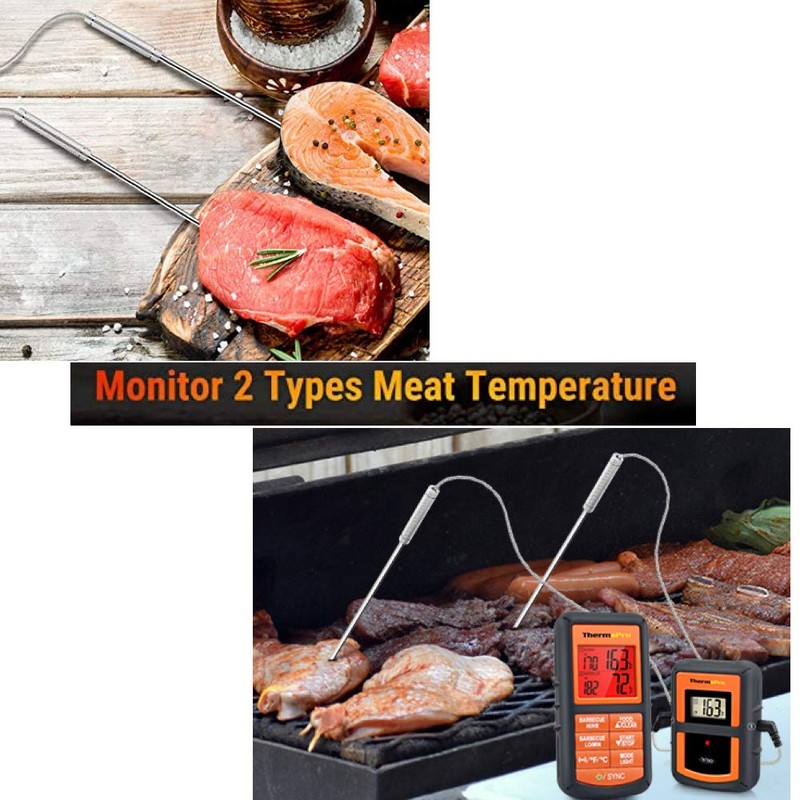 Upgraded Thermpro Probe Replacement for TP08S TP20 Thermopro Probe ReplacementTP17