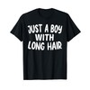 Nur ein Junge mit langen Haaren, besser als deine Kinder,