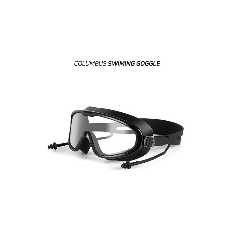 Headquarters Columbus Water Park Wide Lens Swimming Goggles Adult Goggles