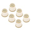 6Pcs Lampshade Candle Lamp Shade Modern Simple Style Home Decoration