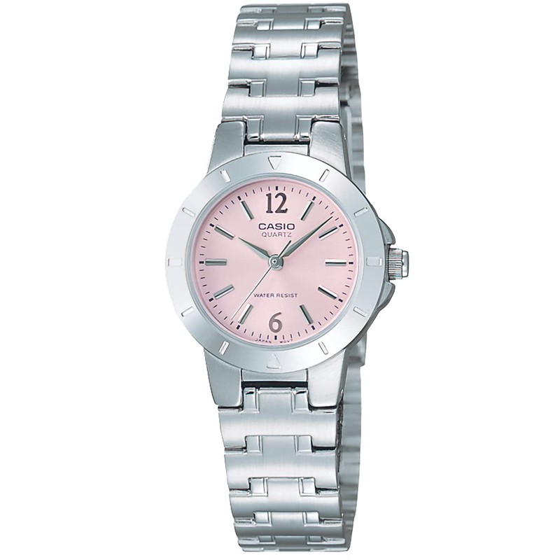 Casio LTP-1177 Watch, Casio Collection, pale pink, Newest model