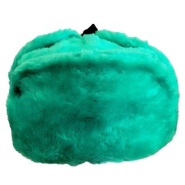 Russian Light Green Ear Flap Ushanka Hat Size XL (62 cm)
