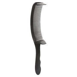 Curved Barber Clipper Comb Flat Top S Shape Professional Hairdressing Tool Haircut Comb (Black)