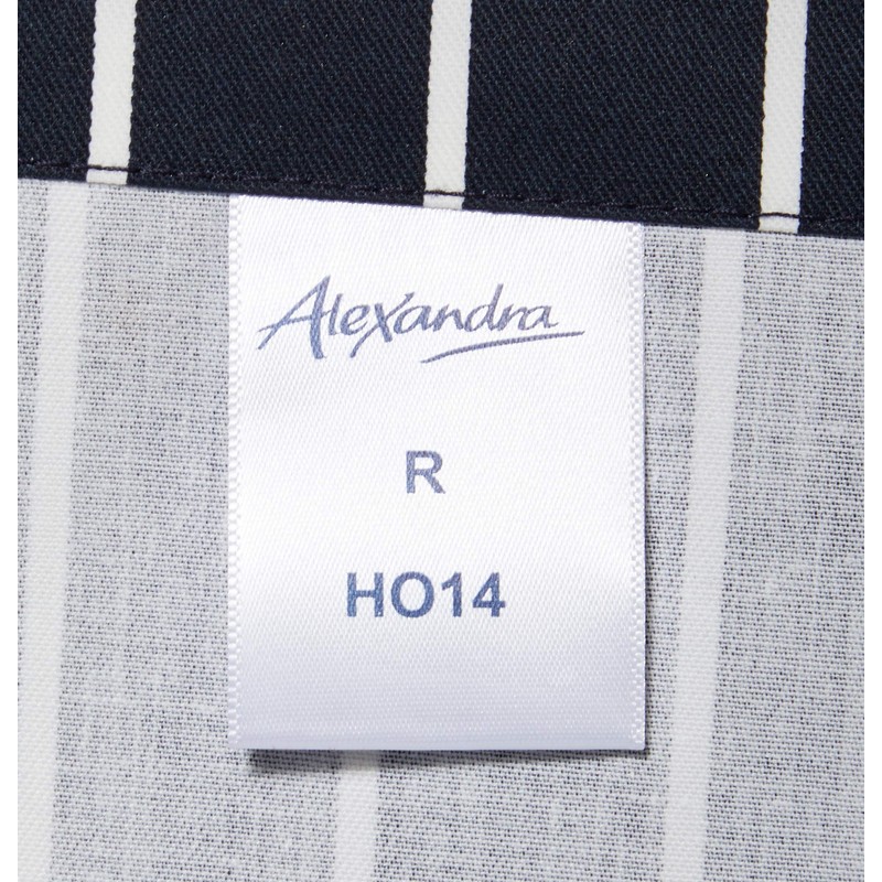 Genware NEV-NA11 Butchers Stripe Apron, PVC, Waterproof, 72 cm x100