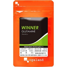 オーガランド (ogaland) WINNER グルタミン (150カプセル) トレーニングをサポート (燃焼系サプリ/アミノ酸) カプセルタイプ