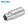 PATIKIL 304 Stainless Steel Pipe Fitting 3/8" NPT Male to