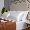 Pack of 2 Satin Cushion Covers for Hair and Skin,