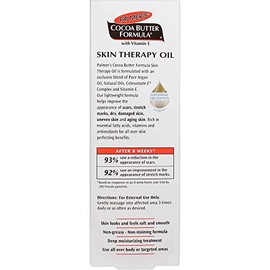 Palmer's Formula Skin Therapy Oil with Vitamin E Rosehip, Cocoa Butter, 5.1 Fluid Ounce Paquete de 2