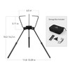 Thous Winds Camping Stove Stand, Backpacking Campfire Tripod with Upper