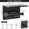 Tindbea Mega Size Toilet Paper Holder with Shelf + Towel