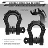 AUTMATCH D Ring Shackles 3/4" Mega Shackle (2 Pack) 68,000Ibs