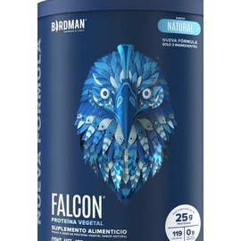 Birdman Falcon Protein Proteína Vegetal  Solo 3 Ingredientes  Sin Azúcar Añadida  Sin Gluten  Natural  480g