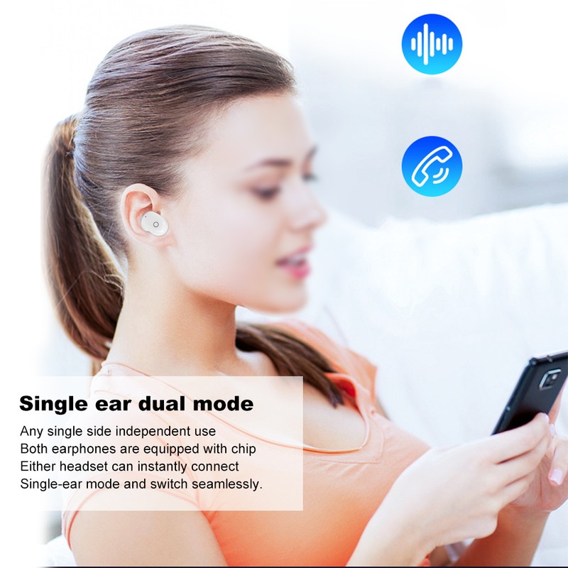 BTJ40 Bluetooth 5.0 Headset Charging Box True Wireless Earphone In