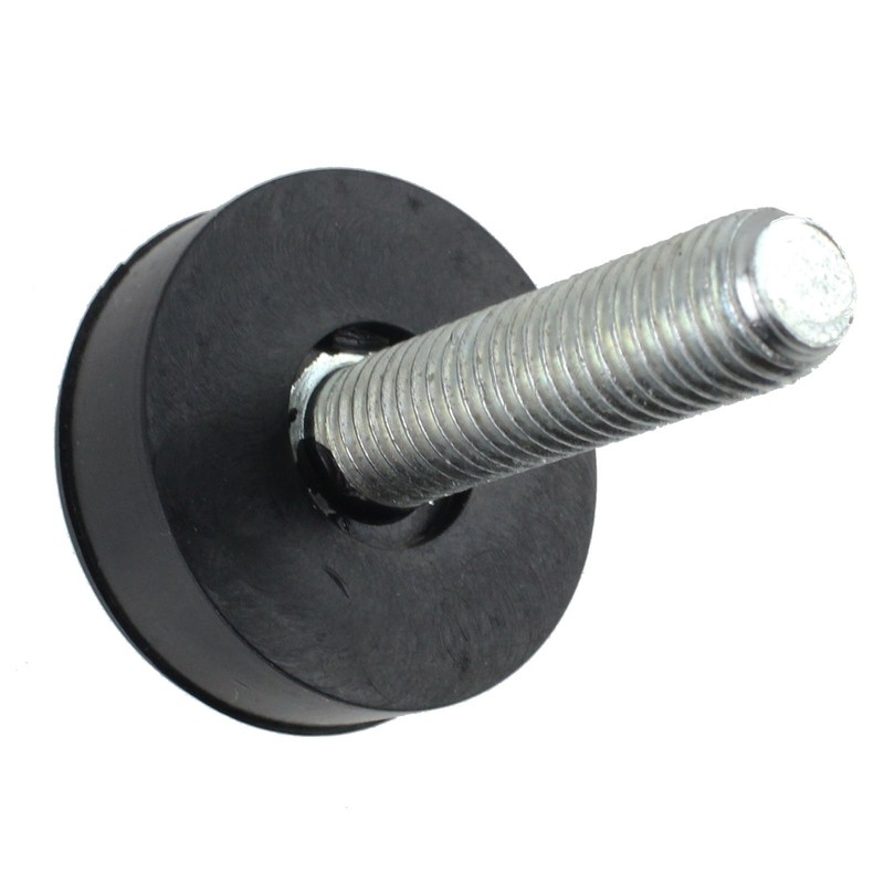 SPARES2GO Universal Fridge Freezer Adjustable Screw In Foot (10mm Thread)